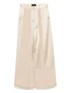 Joseph Silk Trousers In Neutrals
