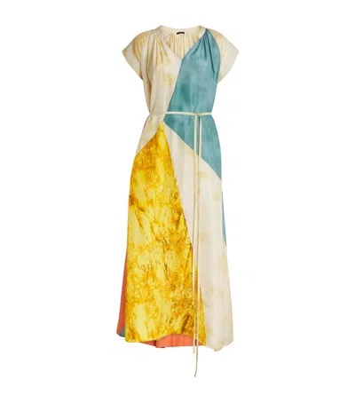 JOSEPH SILK TULIPA MAXI DRESS