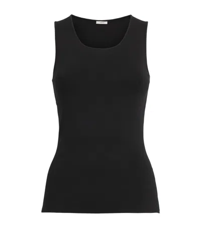 Joseph Silk-blend Rana Tank Top In Black