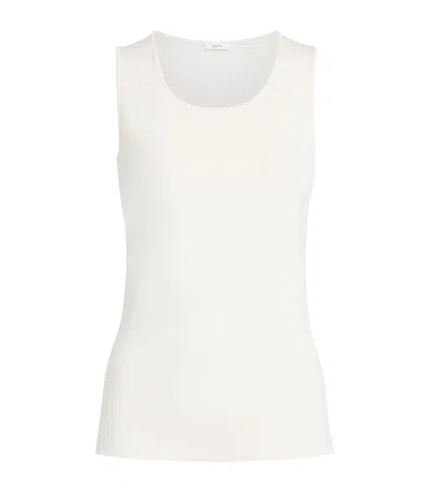 Joseph Silk-blend Rana Tank Top In Ivory