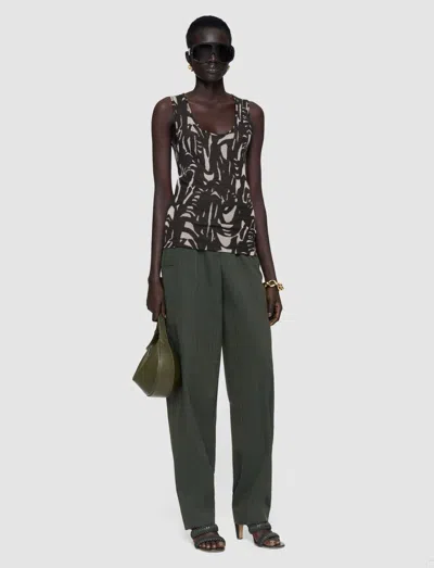 Joseph Silla Cashair Jacquard Vest In Multi