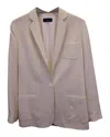 Joseph Single-breasted Blazer In Ivory Silk In White