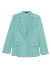 Joseph Single-button Blazer In Blue