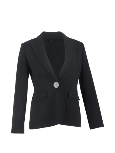 Pre-owned Joseph Single-button Blazer In Black