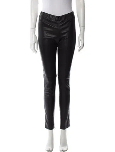Pre-owned Joseph Skinny Leg Pants In Black