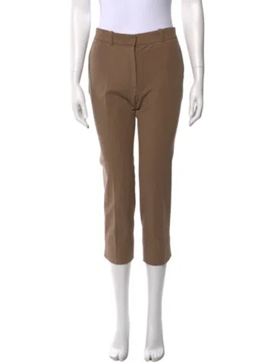 Pre-owned Joseph Skinny Leg Pants In Brown