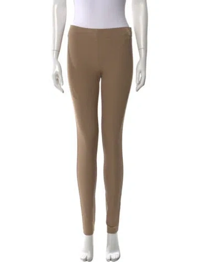 Pre-owned Joseph Skinny Leg Pants In Brown