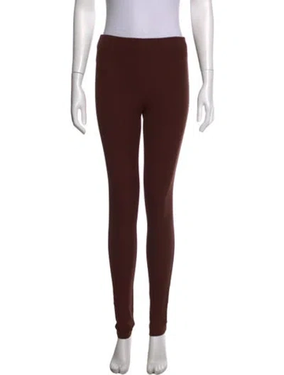 Pre-owned Joseph Skinny Leg Pants In Brown