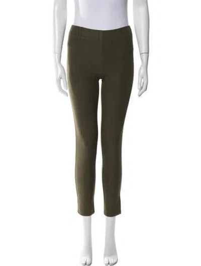 Pre-owned Joseph Skinny Leg Pants In Green