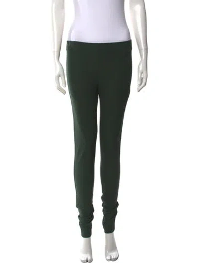 Pre-owned Joseph Skinny Leg Pants In Green