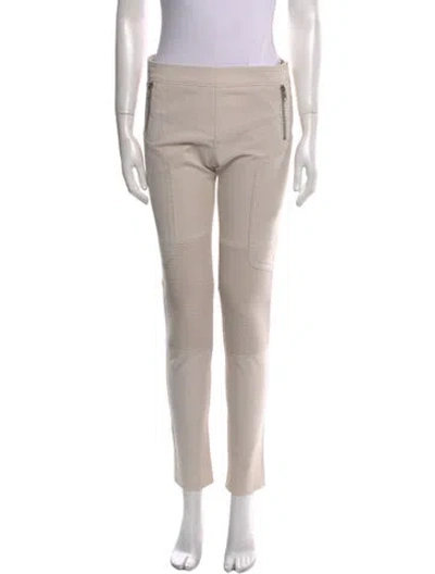 Pre-owned Joseph Skinny Leg Pants In Neutral