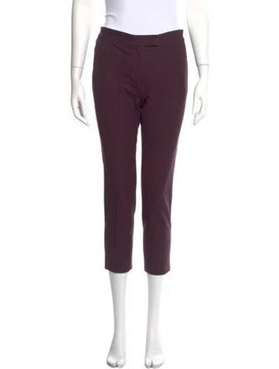 Pre-owned Joseph Skinny Leg Pants In Purple