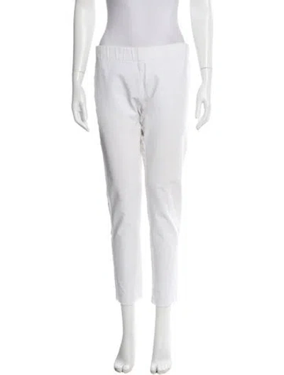 Pre-owned Joseph Skinny Leg Pants In White