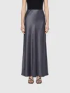 Joseph Isaak Maxi Skirt In Gray