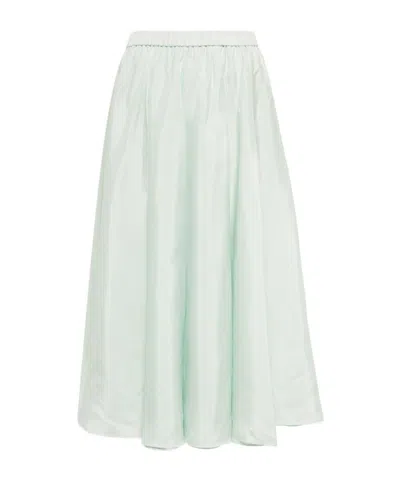 Joseph Smithfield Midi Skirt In Green