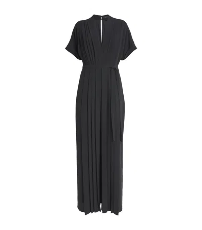 JOSEPH SOFIA AIRY PLISSÉ JUMPSUIT