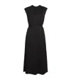 Joseph Lutece Textured Viscose Dress In Black