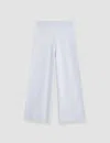 Joseph Soft Wool Culottes In Frost