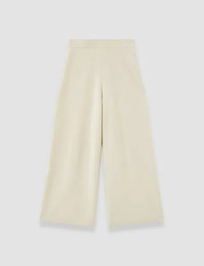 Joseph Soft Wool Culottes In Sand