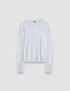Joseph Soft Wool Round Neck Jumper In Frost