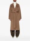 Joseph Spencer Belted Coat In 브라운