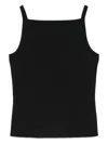 Joseph Square-neck Top In Black