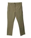 Joseph Straight-cut Trousers In Cream Viscose In White