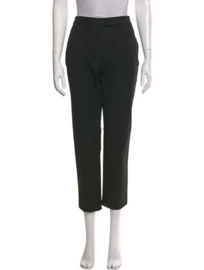 Pre-owned Joseph Straight Leg Pants In Black