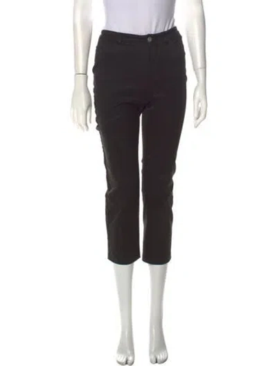 Pre-owned Joseph Straight Leg Pants In Black