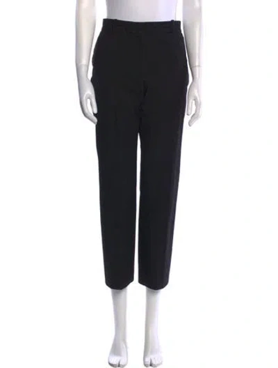 Pre-owned Joseph Straight Leg Pants In Black