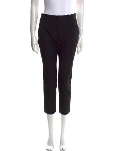 Pre-owned Joseph Straight Leg Pants In Black