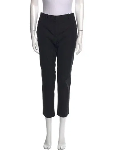 Pre-owned Joseph Straight Leg Pants In Black