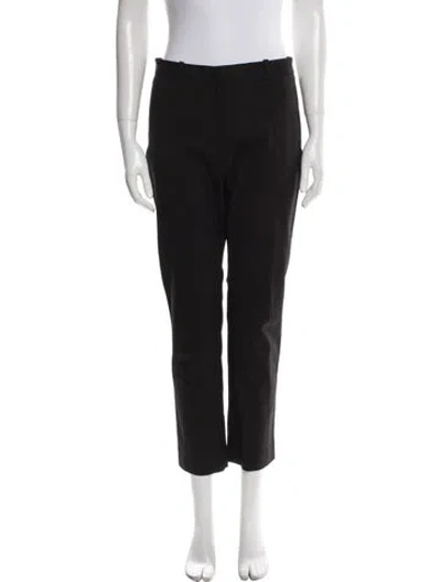Pre-owned Joseph Straight Leg Pants In Black