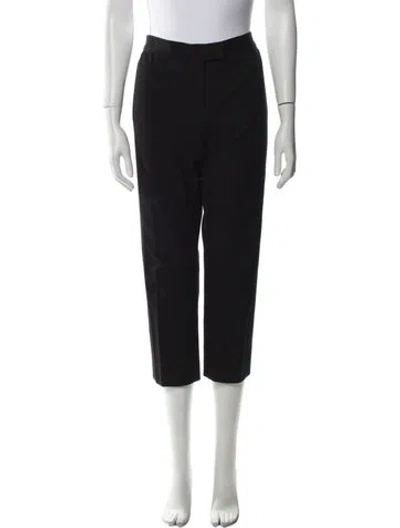 Pre-owned Joseph Straight Leg Pants In Black