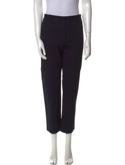Pre-owned Joseph Straight Leg Pants In Black
