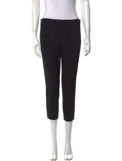 Pre-owned Joseph Straight Leg Pants In Black