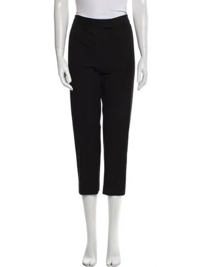 Pre-owned Joseph Straight Leg Pants In Black