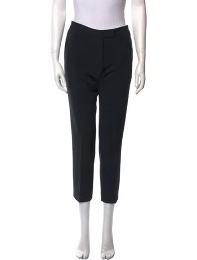 Pre-owned Joseph Straight Leg Pants In Black