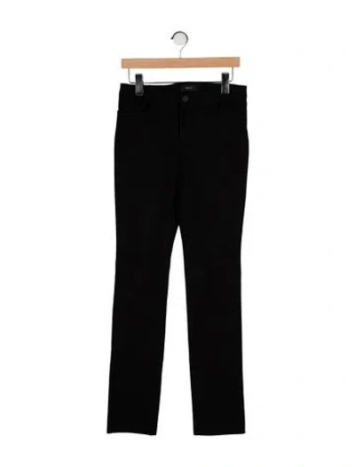 Pre-owned Joseph Straight Leg Pants In Black