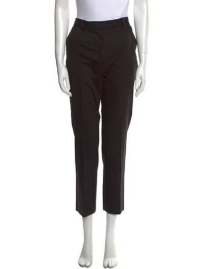 Pre-owned Joseph Straight Leg Pants In Black