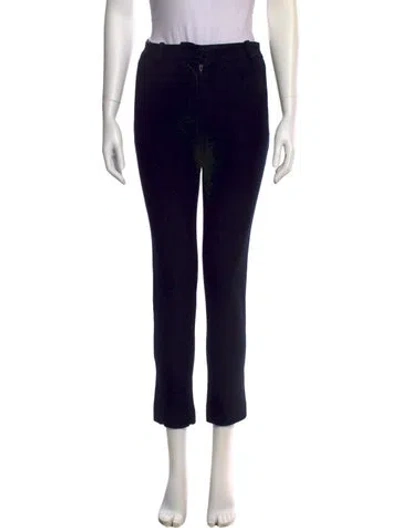 Pre-owned Joseph Straight Leg Pants In Black