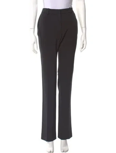 Pre-owned Joseph Straight Leg Pants In Black