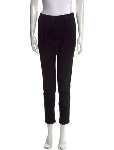 Pre-owned Joseph Straight Leg Pants In Black