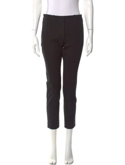 Pre-owned Joseph Straight Leg Pants In Black