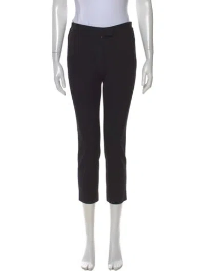 Pre-owned Joseph Straight Leg Pants In Black