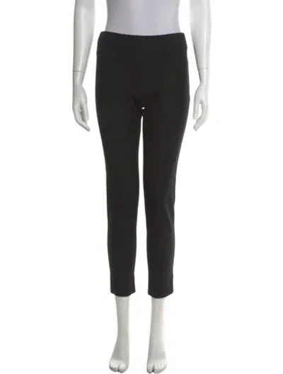 Pre-owned Joseph Straight Leg Pants In Black