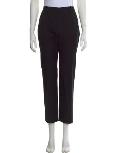 Pre-owned Joseph Straight Leg Pants In Black