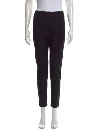 Pre-owned Joseph Straight Leg Pants In Black