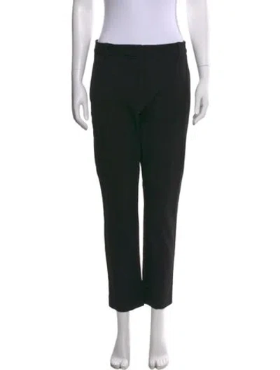Pre-owned Joseph Straight Leg Pants In Black