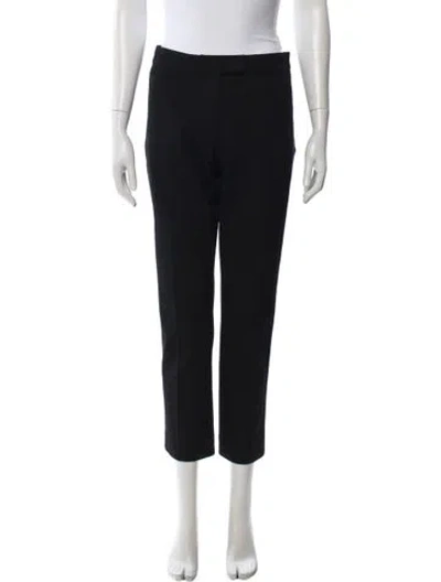 Pre-owned Joseph Straight Leg Pants In Black